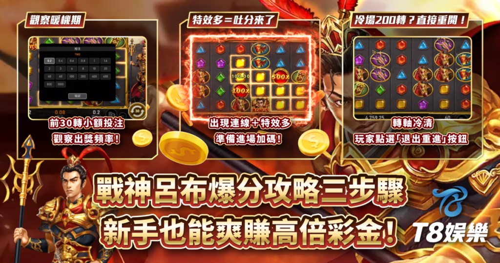 戰神呂布,RSG電子,老虎機,老虎機攻略,TU娛樂城