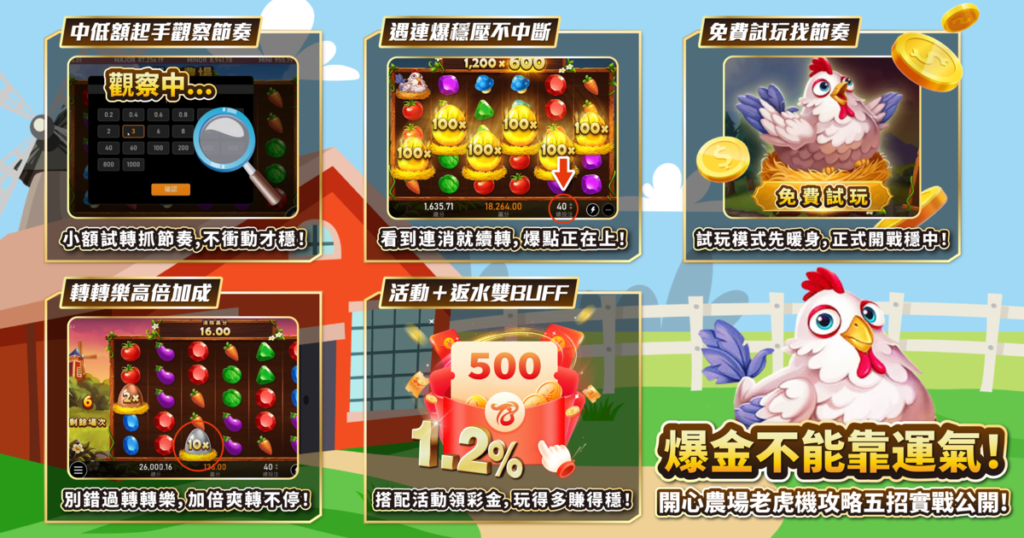 開心農場,RSG電子,開心農場老虎機,老虎機攻略,TU娛樂城