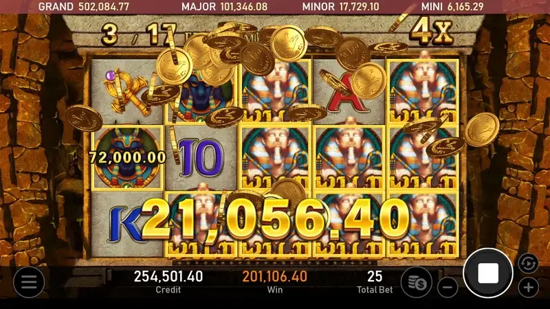 RSG電子 法老王老虎機 遊戲畫面