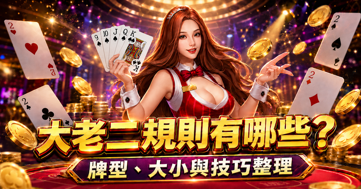大老二, 大老二玩法, 大老二規則, 大老二怎麼玩